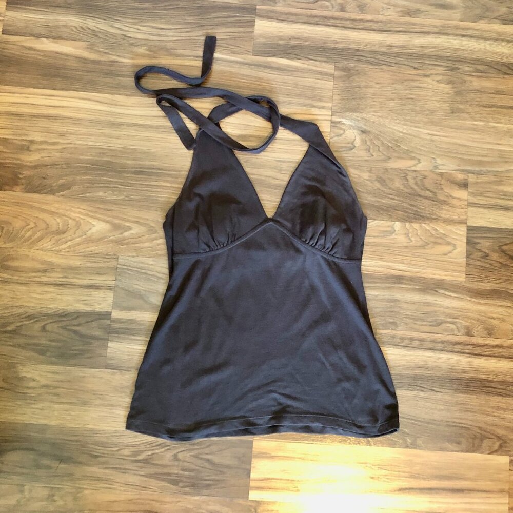 J Crew brown halter